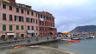 Vernazza waterfront and harbor, Cinque Terre, Italy