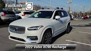 Certified 2022 Volvo XC90 Recharge Inscription, East Petersburg, PA N1818853