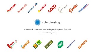 Nebulizzazione naturale alimenti freschi