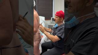 Come along for the markings process, where Doc determines precise incision placement for a body lift