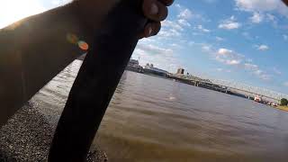 ohio river bank fishing