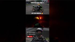 Full on YouTube : muhamad zaka 👻 #shorts #ninjarr #2stroke #motovlog #hantu #gelap #banaspati #viral