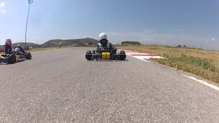 Greek Karting Championship Race Day 2 SemiFinal Mert Dalkiran