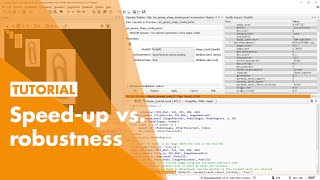 Shape-based matching with MVTec HALCON: speed-up vs. robustness, advanced parameters