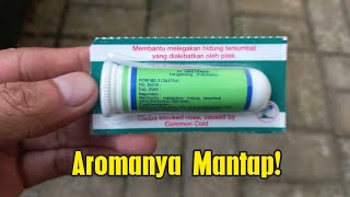 Review Inhaler Cap Kapak, Pesaing Berat Vicks Inhaler