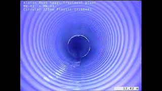 Nent Haggs mine water gravity drain CCTV