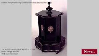 French Antique Smoking Accessories Regence Accessories