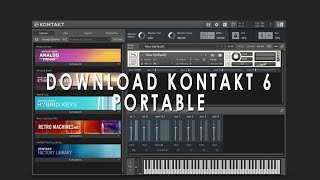 Download and install Kontakt 6 Portable for Windows