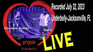 Ji'Que's Ebonique Brooks and Rab B perform "Private Property"