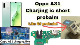 oppo a31 charging Problem 5v.line Full Short Fix Baban shah 2023 Baban shah