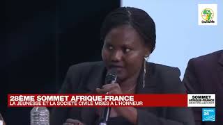 28eme Sommet Afrique-France (2021) : l'échange sans concession des jeunes avec Emmanuel Macron