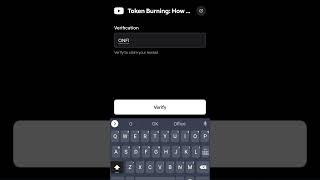 Token Burning How & Why? BLUM  today verification keyword token Burning: How & way ?