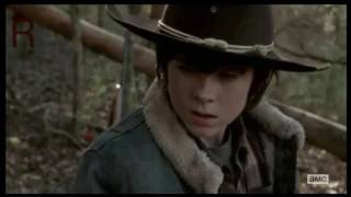 Carl grimes- trouble