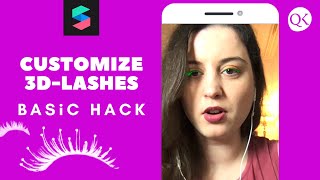 Easy Way to Create and Customize 3D Eyelashes in SPARK AR !No 3D Modeling needed!