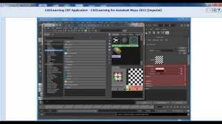 AutoDesk Maya 2013 Tutorial | Creating Materials