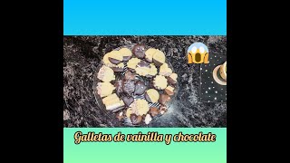 COMO HACER GALLETAS DE VAINILLA Y CHOCOLATE (Súper Simple)