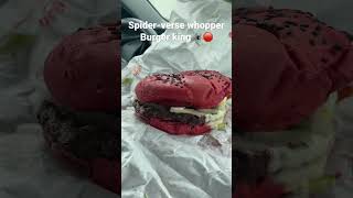 Red40 burger, but it taste so good 😭😜 #burgerking  #foodshorts