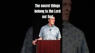 The secret thing belongs to the Lord our God! Subscribe! #truth #liberty #christian #teaching