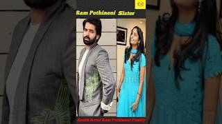 Ram Pothineni With His Beautiful Family 💗 South Actor Ram Pothineni Real Life Family Album #short