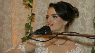 Meu eu em você - Noiva canta meu eu em você em casamento e emociona os convidados