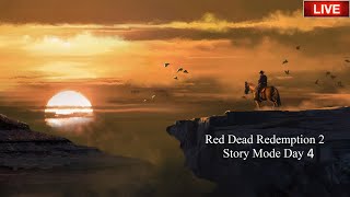 Red Dead Redemption 2 | Day 4 | #rdr2  #reddeadredemption2story  #rdr2storymode