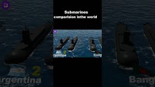 Submarines comparison