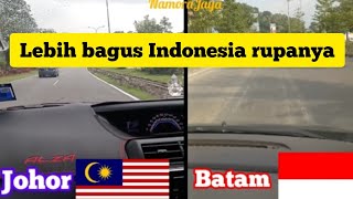 Indonesia vs Malasyia | masalah jalan raya