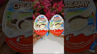 Kinder creamy 🥰😋#viralvideo #yummyunboxing #viralshorts #yoitubeshorts #shortvideo