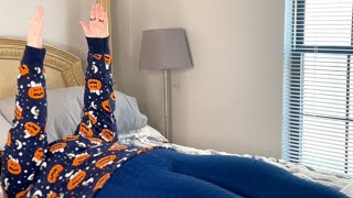 Cozy Pilates Part 1 — Pilates Moves to do at Home in Bed