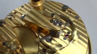 Kirova chronometer movement signed Lange & Sohne