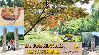 LUISENPARK | BIGGEST PARK IN MANNHEIM | FAMILY ADVENTURE 👨‍👩‍👧‍👦😍