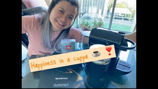 Nespresso Inissia unboxing and more..☕️ = ❤️