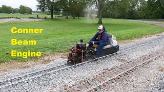 Conner Beam Engine Running at Mid-South Live Steamers