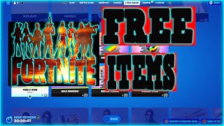 Fortnite Item Shop with FREE items!!