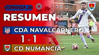 Resumen C.D.A. Navalcarnero | 1-1 | C.D. Numancia