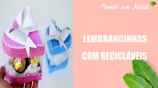 Ideias de Lembrancinhas com coisas reciclável - Mamão com Açúcar