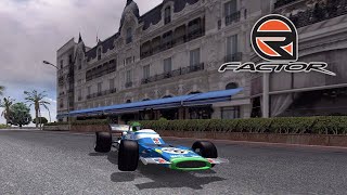 F1 1970 in rFactor - Onboard | Monaco (1967 Layout) with Xbox 360 Controller