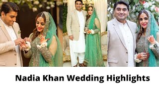 Nadia Khan Wedding Highlights