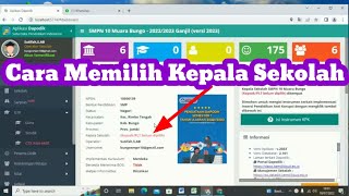 Cara Memilih Kepala Sekolah Di dapodik 2023