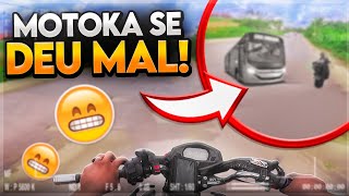 MOTOKA SE DEU MAL |LEVOU UM BANHO DO ÔNIBUS -VICTOR SANTOS MOTOVLOG