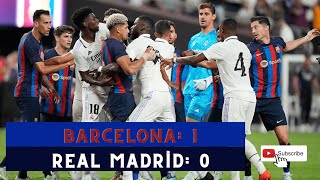 Barcelona: 1 - Real Madrid: 0 (Maç Özeti)