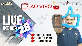 💥💥LIVE DE DICAS CARTOLA  FC 2019 RODADA 28 - CINCUN?