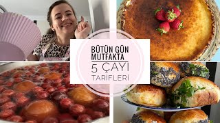 BÜTÜN GÜN MUTFAKTA  | SAKALLI POĞAÇA | CHEESECAKE TARİFİ 🍰 #tarifler #poğaçatarifi #cheesecake