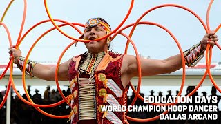 Education Days - World Champion Hoop Dancer - Dallas Arcand #SSIF2022