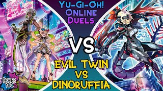 DevineYGO (Evil Twin) vs Dinoruffia | January 2022 | EDOPro