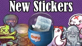 Enfu Sticker Capsule Opening - New STICKERS!