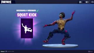 *NEW* Squat Kick Emote Fortnite Battle Royale