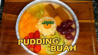 Resep Pudding Susu Sutra Buah | LESS SUGAR,SUPER GAMPANG DAN LEMBUT BANGET ❗️