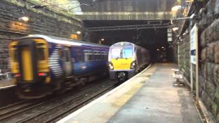 334001 arriving at Charing Cross with 156499 passing