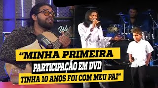 Minha  Primeira PARTICIPAÇÃO FOI GRAVANDO UM DVD Com Meu  Pai ACREDITA.